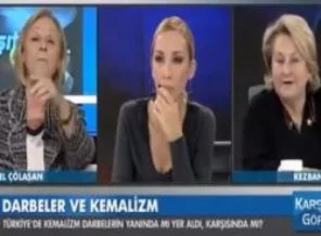 Kezban Hatemi ile Çölaşan'ın eşi Mursi için birbirine girdi!