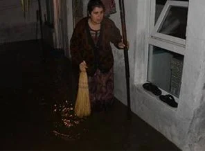 Kırklareli'de sağanak yağış