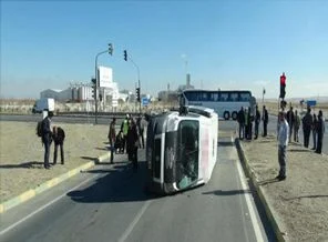 Konya'da feci kaza: 14 yaralı