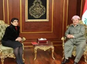 Leyla Zana Barzani ile görüştü