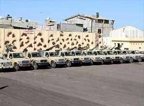 Libya'da Karargaha bomba atıldı