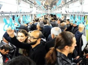 Marmaray'da yolcu sayısı 1 milyonu aştı