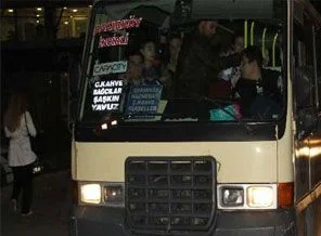 Minibüslere kameralı denetim