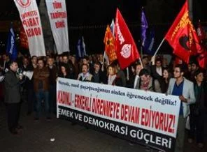 'Öğrenci evleri' protestosu