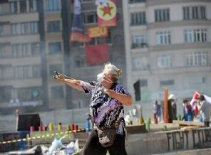 Sapanlı Teyze: Dayanamadım ben de katıldım