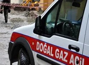 Sarıyer'de doğalgaz borusu patladı