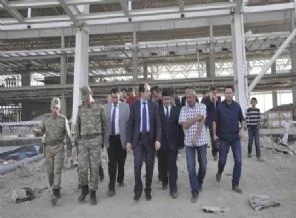 Selahaddin Eyyubi havaalanı yolda