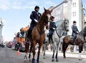 Sivas'ta atlı polis birliği göreve başladı