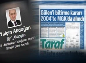 Yalçın Akdoğan: Hükümet vücudunu siper etti