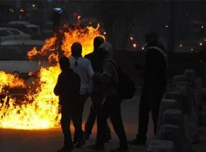 Yüksekova'da polis müdahalesi
