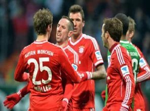 Bayern Münih'ten Bremen'e tarihi fark