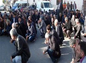 BDP'liler kapı işaretlerini protesto etti