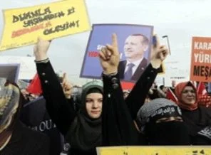 'Bedduaya lanet, duaya davet' mitingi düzenlendi