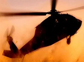 Bir askeri helikopter daha düştü!