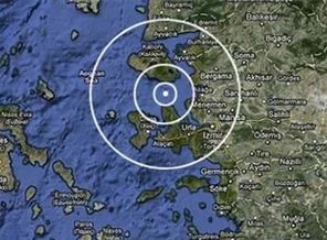 Ege Denizi'nde iki deprem