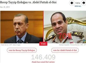 Erdoğan ile Sisi karesine imzalı tepki