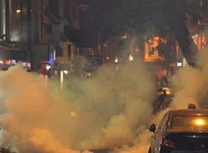 Eylemciler Taksim'i karıştırdı