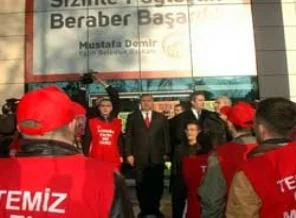 Fatih Belediyesi'nde temizlik yaptılar