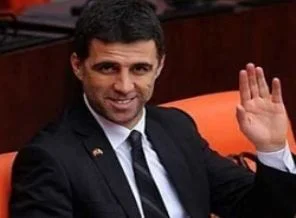 Hakan Şükür Erdoğan'a sunumunu yaptı