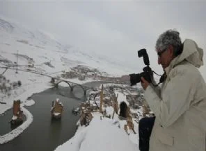Hasankeyf 50 yıldır böyle kar görmedi