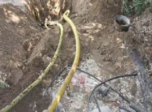 Kaçakçılar, sınıra 3 bin metrelik boru döşedi