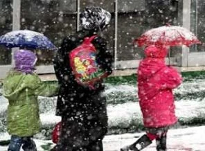 Malatya'da eğitime kar engeli