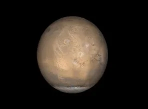 Mars'ta kar yağıyormuş