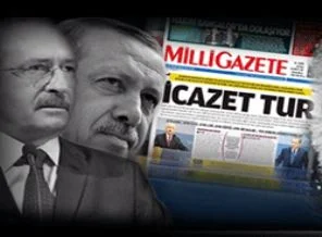Milli Gazete Kılıçdaroğlu ve Erdoğan'a Can Yücel şiiriyle yüklendi