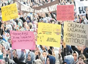 Ortak hedefleri dini hizmete darbe vurmak