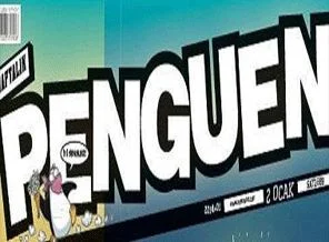 Penguen yeni yıl kapağına Erdoğan'ı taşıdı
