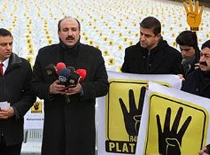 Rabia Platformu'ndan Sessiz Sandalye eylemi