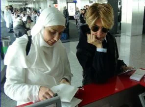 Sanatçılar umreye gitti