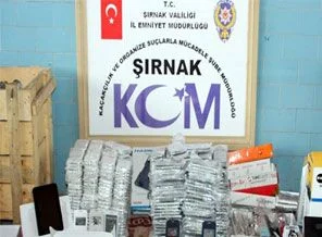 Şırnak polisinden milyonluk operasyon