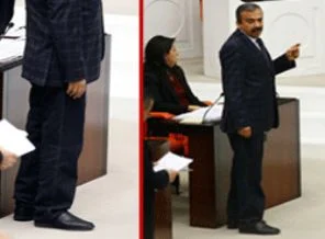 Sırrı Süreyya Önder kot pantolonla Meclis'te