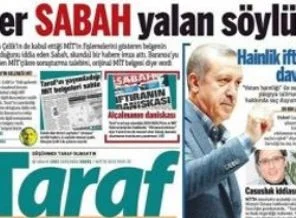Taraf, Sabah'ın sahte belge iddiasına sert cevap