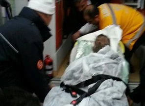 TBMM kapısında kendisini ateşe verdi