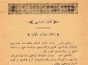 Türkiye'nin ilk Anayasası 137 yıl önce ilan edilmişti