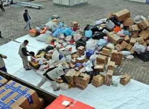 3 yardım tırı Reyhanlı'da