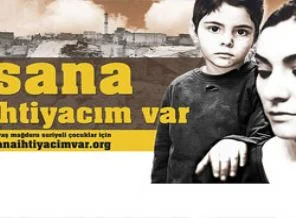 5 yardım tırı Suriye'ye gönderildi