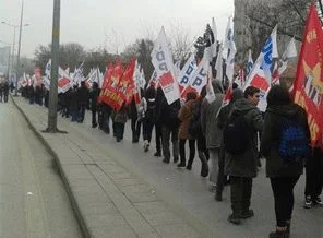 Ankara'da DİSK ve KESK'ten eylem!