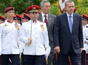 Başbakan Erdoğan Singapur'da