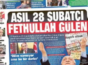 Dün Zaman vurdu, bugün Sabah karşılık verdi
