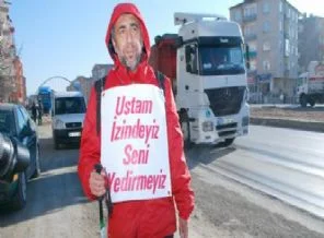 Erdoğan'a destek için Ankara'ya yürüyor