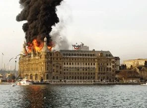 Haydarpaşa yangınına bakan hakim isyan etti