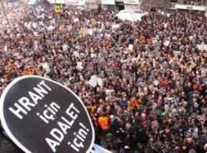 Hrant Dink için anma yürüyüşü
