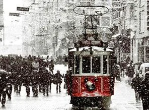 İstanbul'a kar geliyor