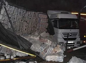 Konya - Ankara yolunda zincirleme kaza