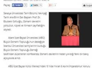 'O ajansın maksadına hizmet etmem'