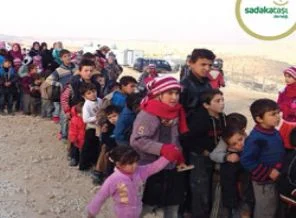 Sadakataşı Derneği Suriye kış kampanyasına büyük destek