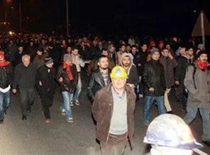 Santral işçileri Yatağan'dan Ankara'ya yürüyor